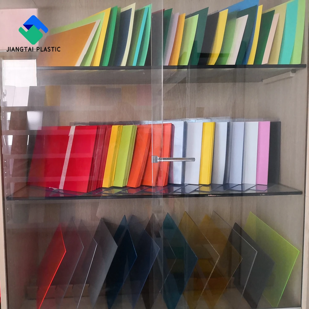 Jiangtai Factory Direct Sales Red pink purple blue yellow green matte glossy Pvc Plastic Sheet or Roll