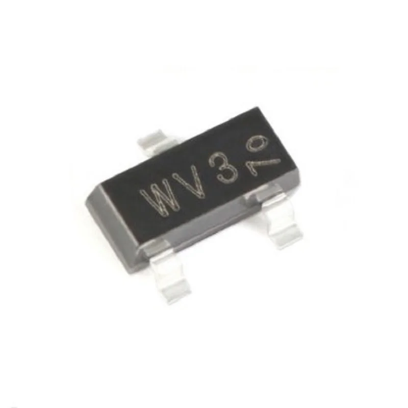 Diode Array 1 Pair Common Anode Schottky 30 V 200mA Surface Mount TO236 SOT23 BAT54A wv4