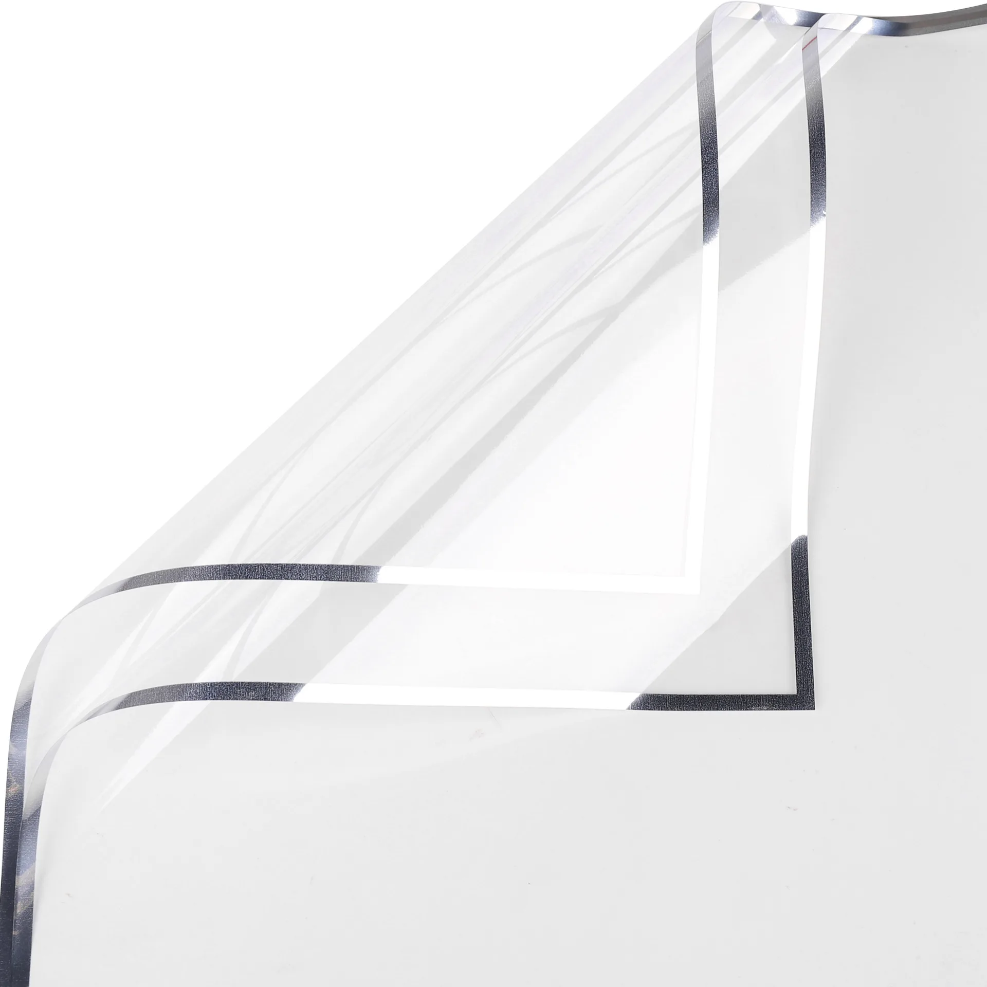 Silver Ion Thickened Opp Wrapping Paper Waterproof Floral DIY Bouquet Wrap for Flower Shops Fog Film Single Side Coated