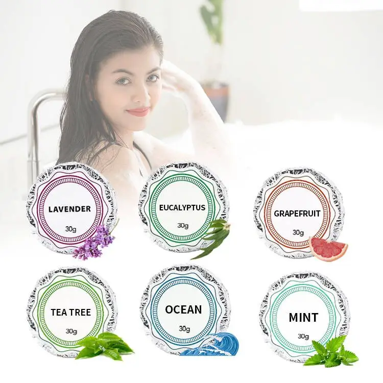 Собственная Марка, веганские натуральные органические Бомбочки для ванны Fizzies, долговечные духи, ароматерапия, соль для ванны, таблетки, набор для душа