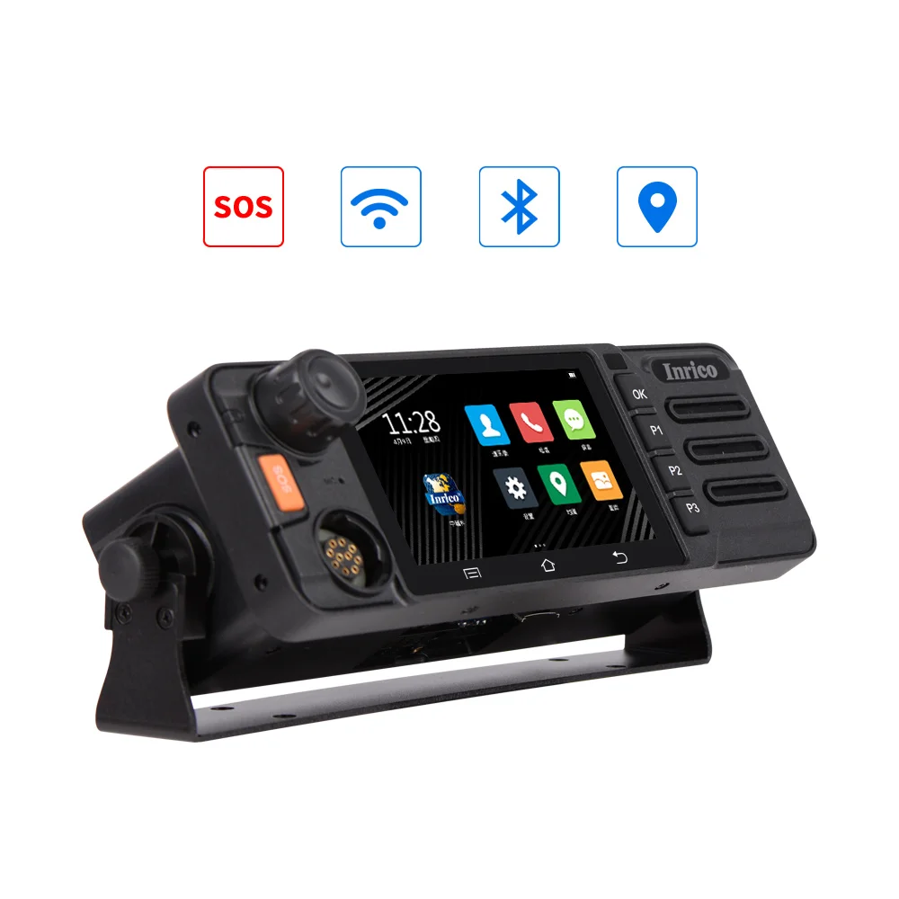 Inrico TM-9 новинка 4G LTE рация мобильное радио с сенсорным экраном sim-карта и
