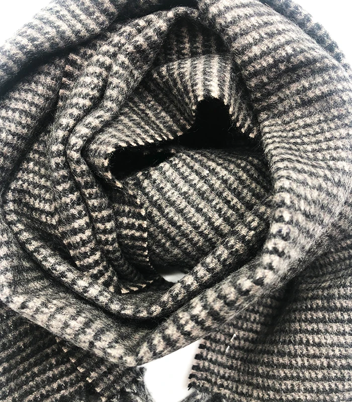 Зимний новый 100% кашемировый шарф Внутренняя Монголия разноцветный теплый мужской шарф