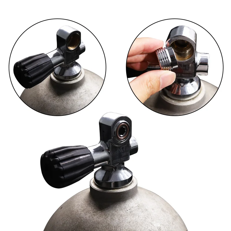 DIN to Yoke Insert Tank Valve Adapter G5/8 Thread Convert Scba Diving Cylinder Adaptor Convertor Outlet DIN Plug Adapter