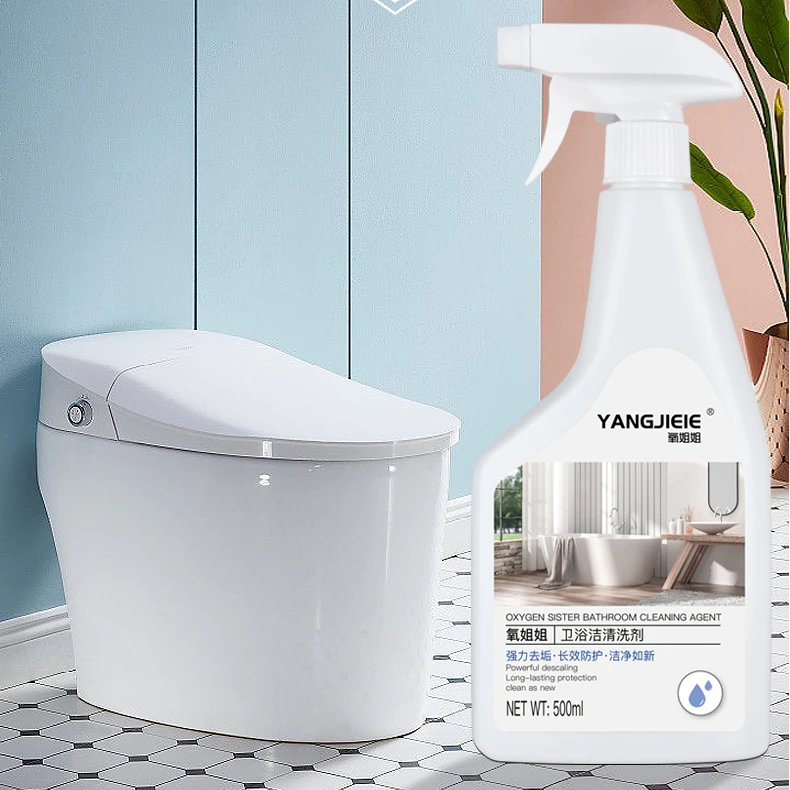 Private label Bathroom Cleaner Household Chemicals detergent toilet cleaner marble Cleaner 500ml