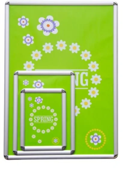 Factory Aluminum clip snap frame,B2 bulk snap frames aluminum poster frame