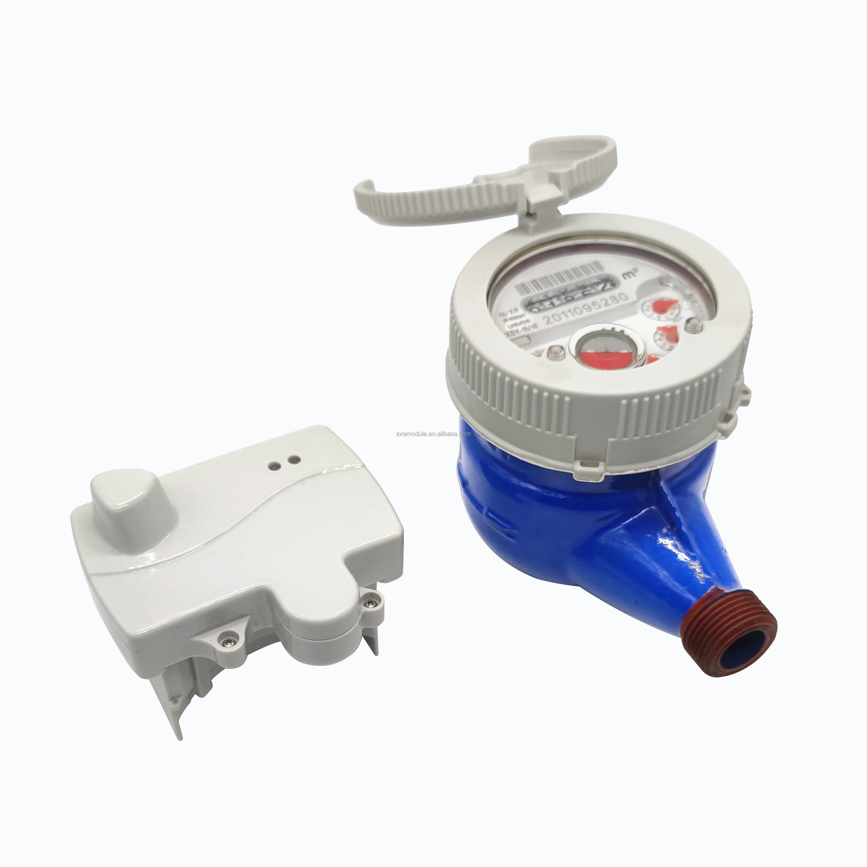 Non-magnetic high accuracy measurement easy upgrade smart water meter