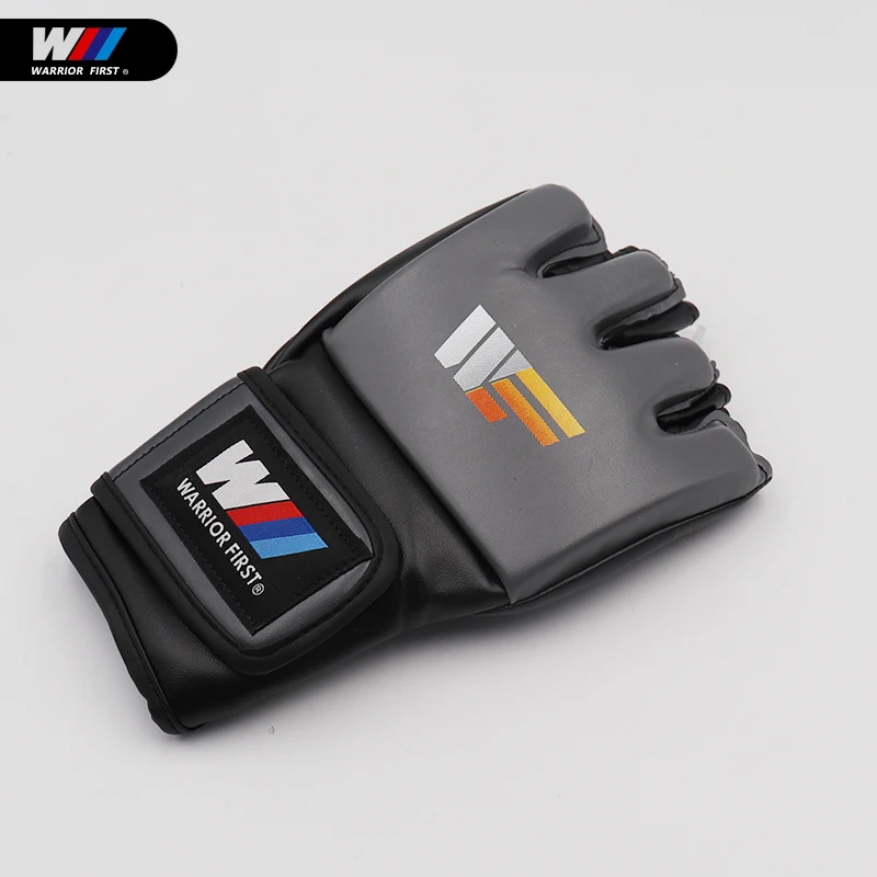 
Half Finger Boxing Gloves Soft PU Leather MMA Fighting Kick Boxing Gloves Karate Muay Thai Training Workout Gloves 