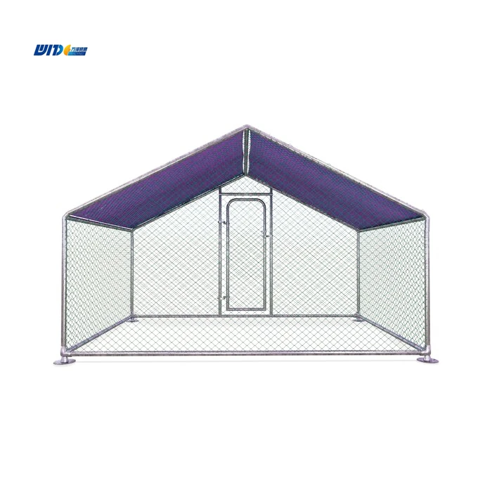 Cheap price farm cage 6mx3mx2m broiler large chicken hen coop with roof for farm cage