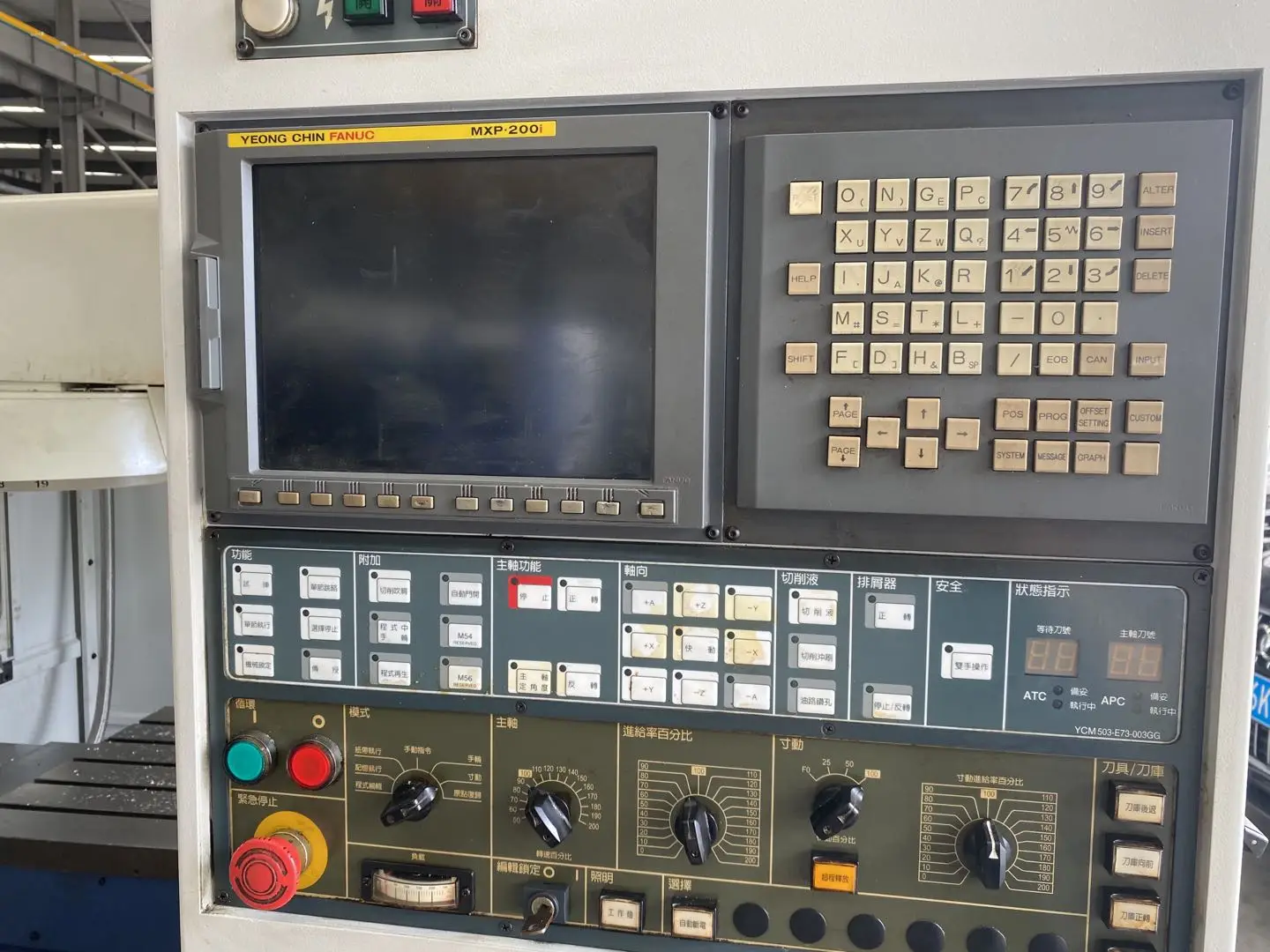  Секундной стрелки 3 оси YCM-MV86A 850 тайваньского бренда CNC Вертикальный центр