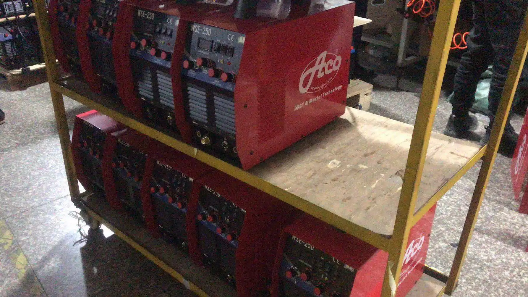  WSE200A импульсный TIG/MIG/MMA сварочный аппарат алюминиевый 200/380V оба используют