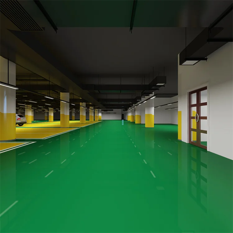 Acrylic cement floor paint workshop workshop warehouse Home basketball court parking lot floor paint flat paint factory