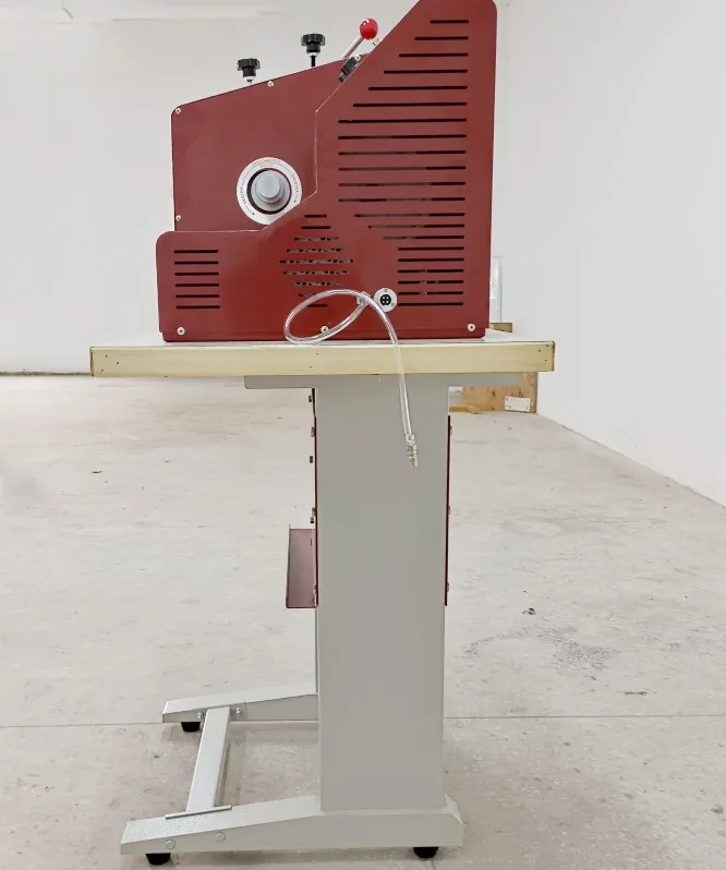 automatic bag leather belt making edge trimming machine double side leather belt edge trimming machine