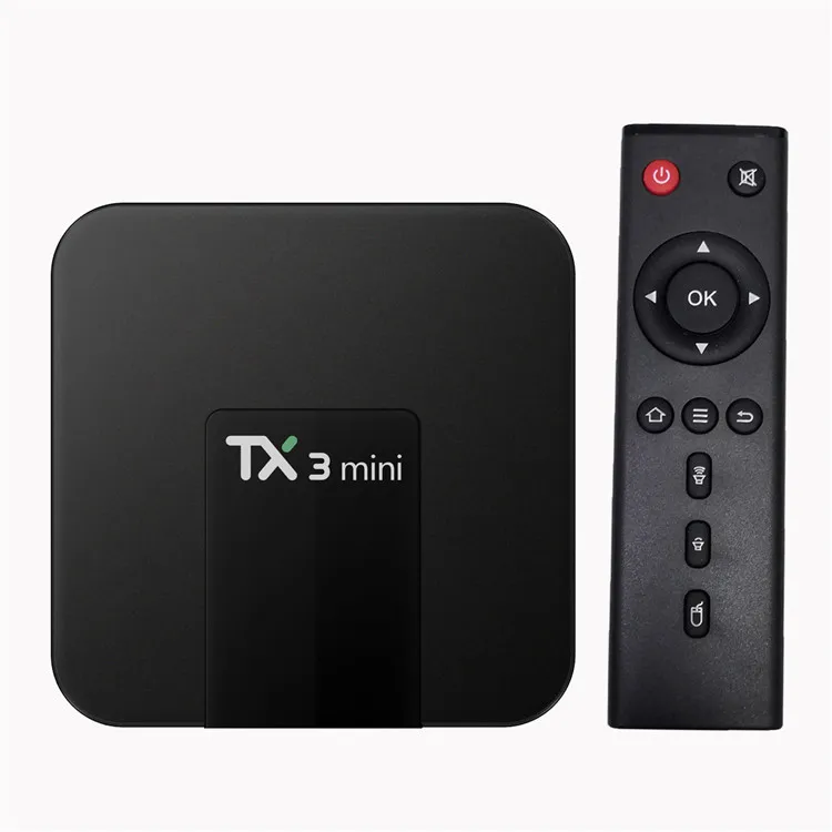  2019 лучшая ТВ-приставка с четырёхъядерным процессором Amlogic s905w android 7 1 TX3 мини Обновление от tx3 pro meida player MINI ГБ 8 или 2 Гб