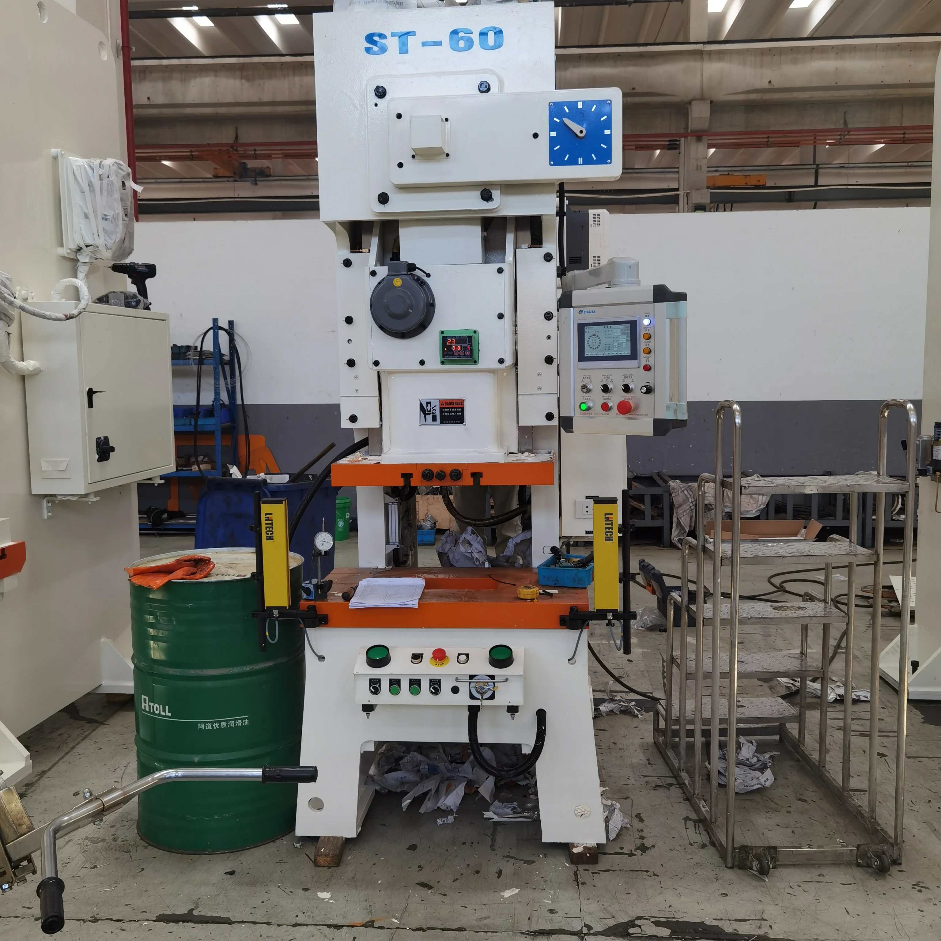 Fast speed metal punching machine power press machine mechanical for hole punching