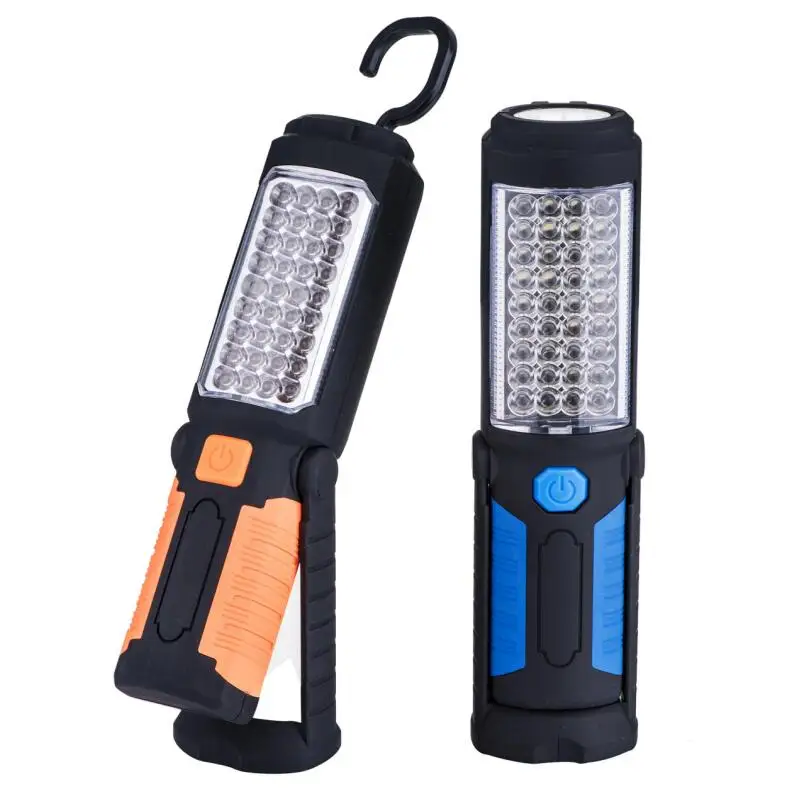 
Portable Magnetic Base Tool Flashlight Outdoor Camping Emergency Car Repair 36LED 1 Watt Work Light with Hook 