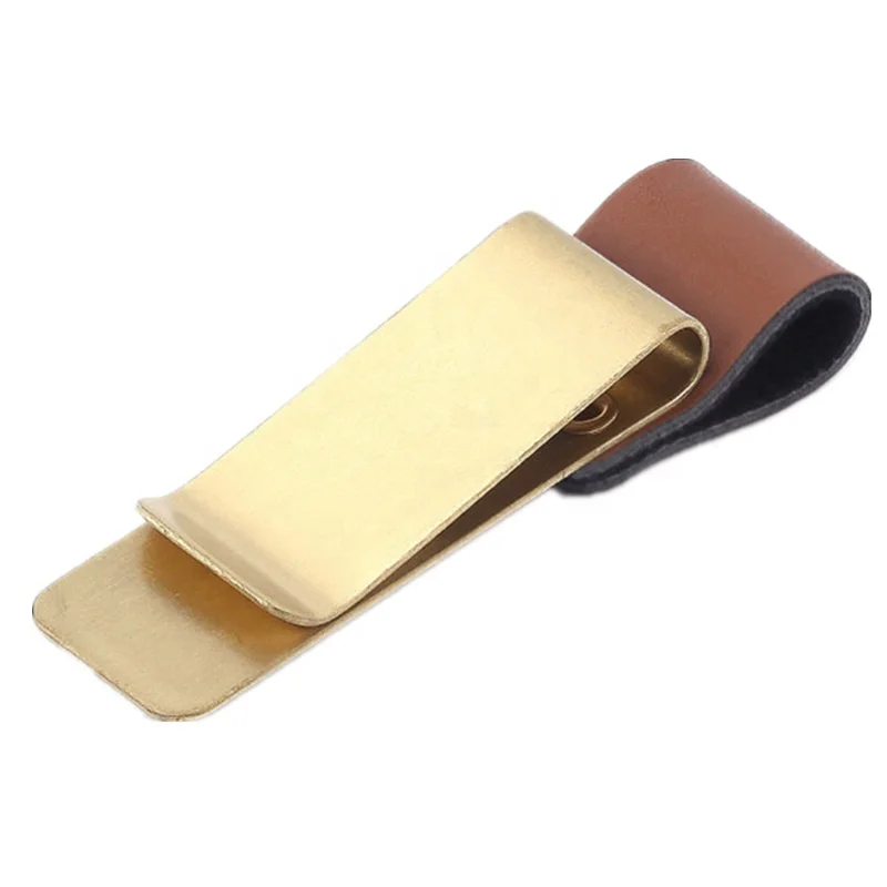 Hot Sale Pen Loop Holder Notebooks Pen Sleeve PU Leather Pen Loop with Stainless Steel Personalized