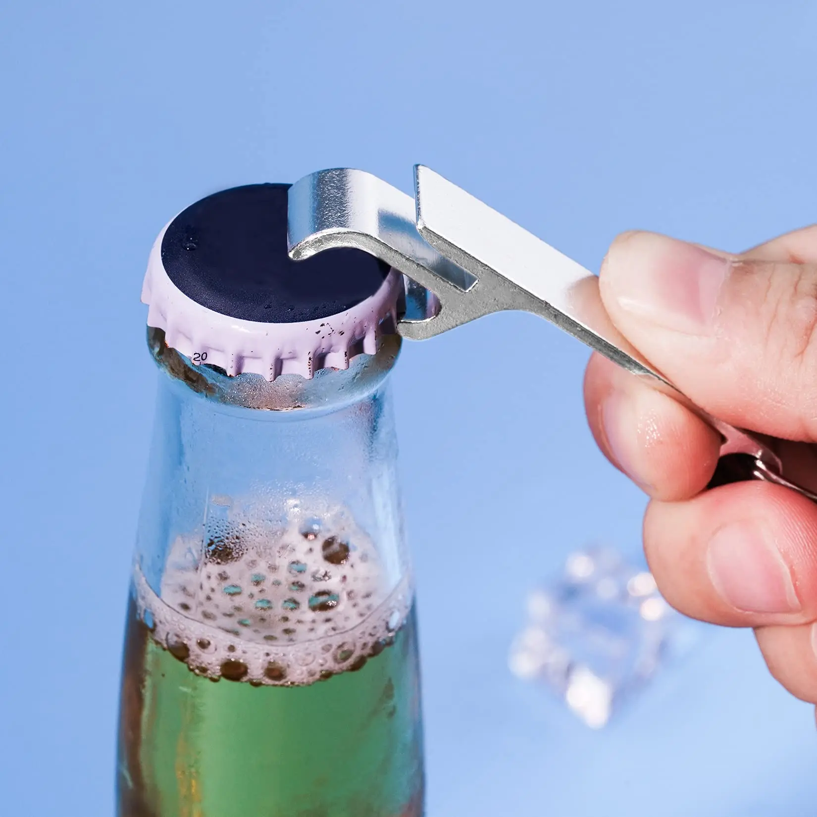 Кантри-ублимация металлический логотип брелок в форме дома открывалка для бутылок пива