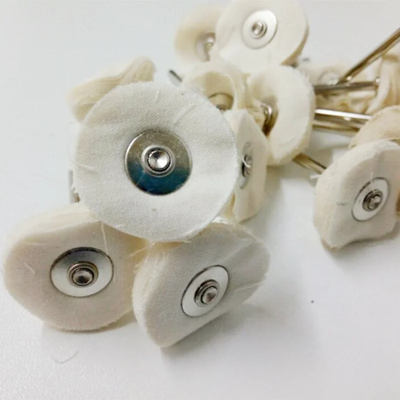 Cheap polishing cloth wheel Cotton grinding head Rotary grinder Accessories Jewelry Mirror polishing 3.0MM