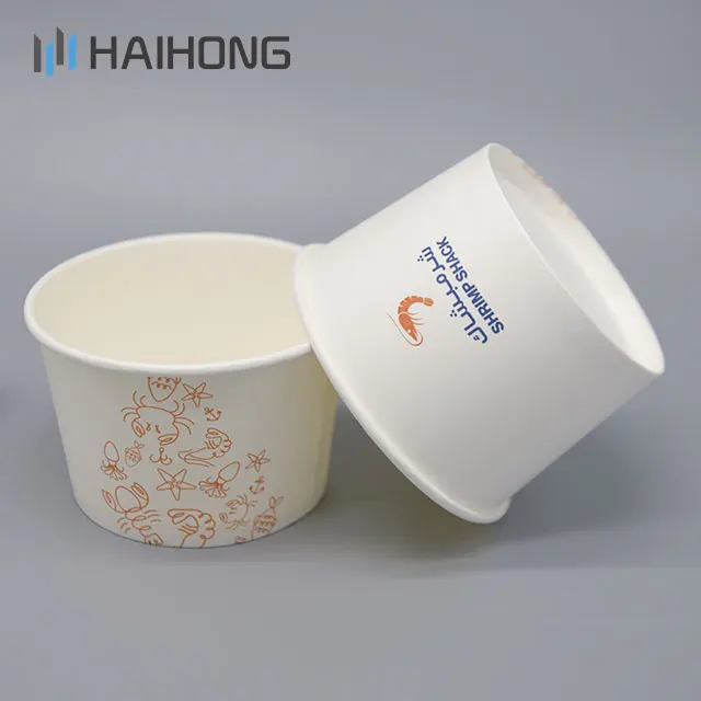 
High quality dessert bowl disposable soup cake ice cream paper cup 