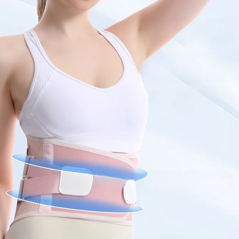 RUNYI New product hot press fitness weightlifting breathable waist belt comfortable waist support biomimetic steel plate support