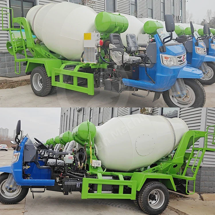 OCEAN Auto Self-Load Carmixer Cement Mixer Tank Motorcycle Concrete Mixer Car for Sale in Jamaica