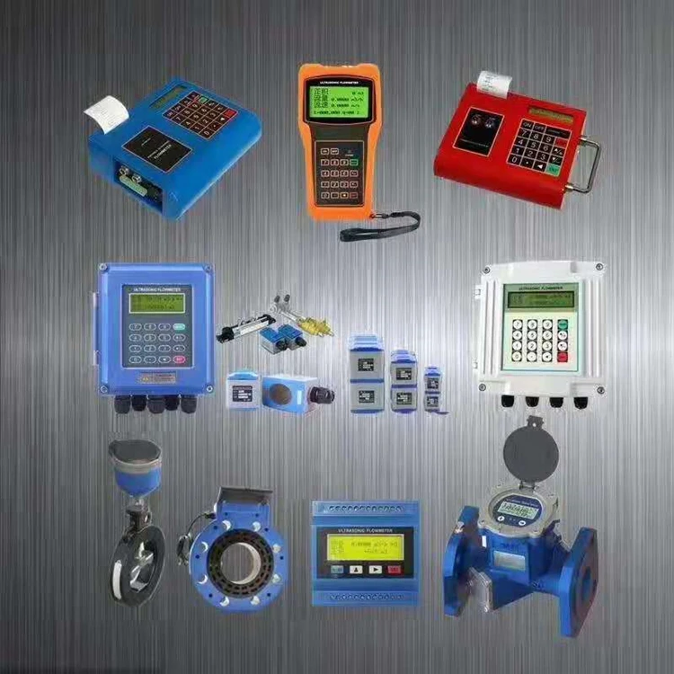 Clamp On Water Ultrasonic flowmeter  with RS232 for water  ultrasonic flow meter