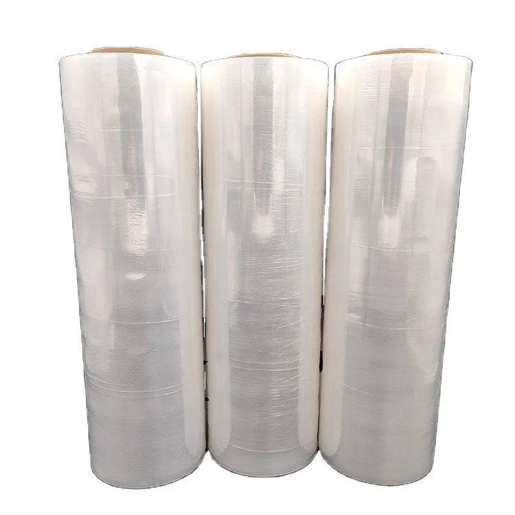 
Plastic wrapping roll Polyethylene Stretch Filmpackaging film roll for packaging film 
