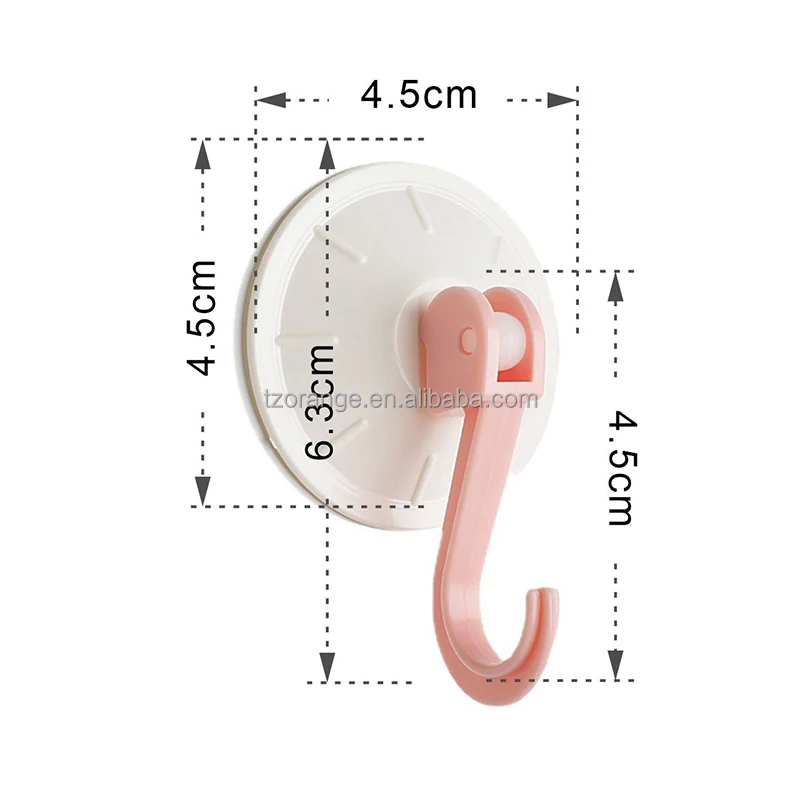 Vacuum suction cup bathroom strong punch free scratch free bathroom glass minimalist small suction cup hook