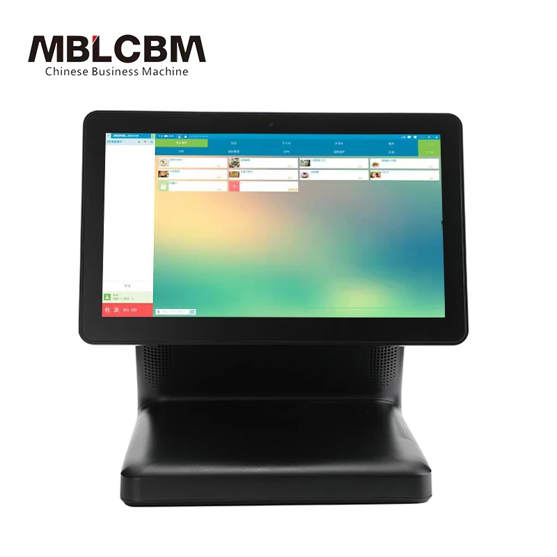 15.6 inch touch screen pos all in one full cash register windows/android pos terminal system cashier machine
