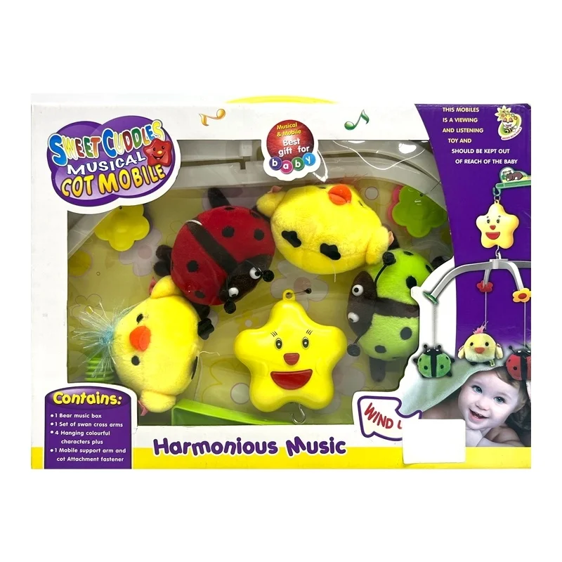 Плюшевая игрушка-колокольчик для сна