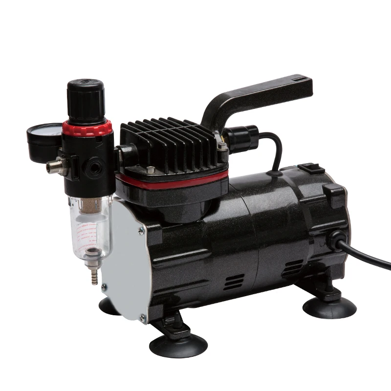 airbrush compressor kit TC-822K 1/6HP  for hobby,tattoo.cake decoration. crafts