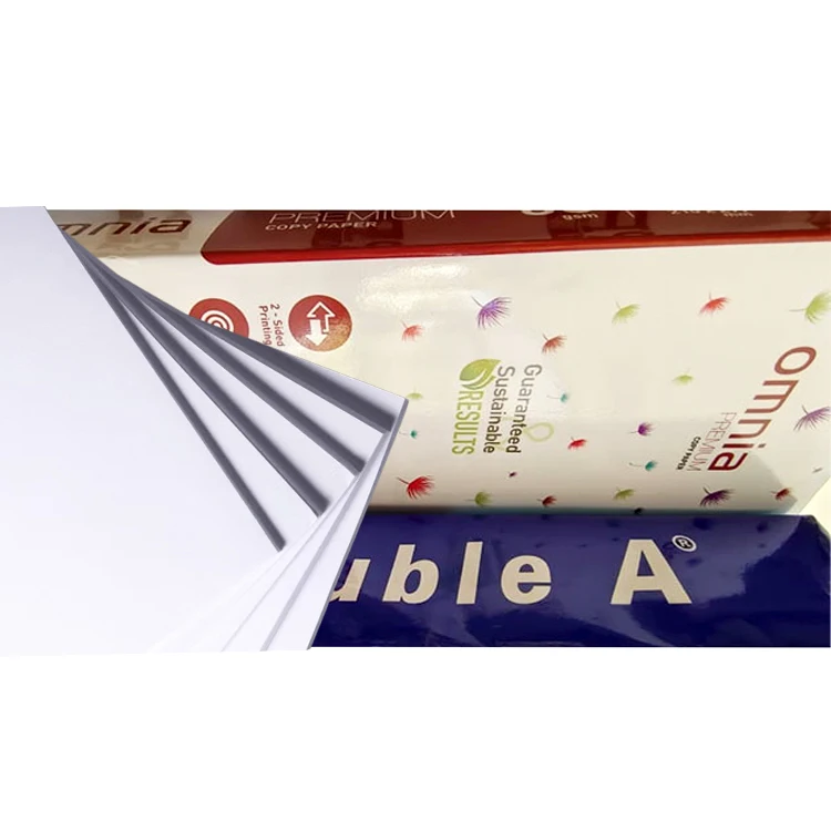 China Factory Cheap  A4 Paper 70 80 gsm Best Quality Double A4 Paper A4 Copy Paper 80gsm For Printing
