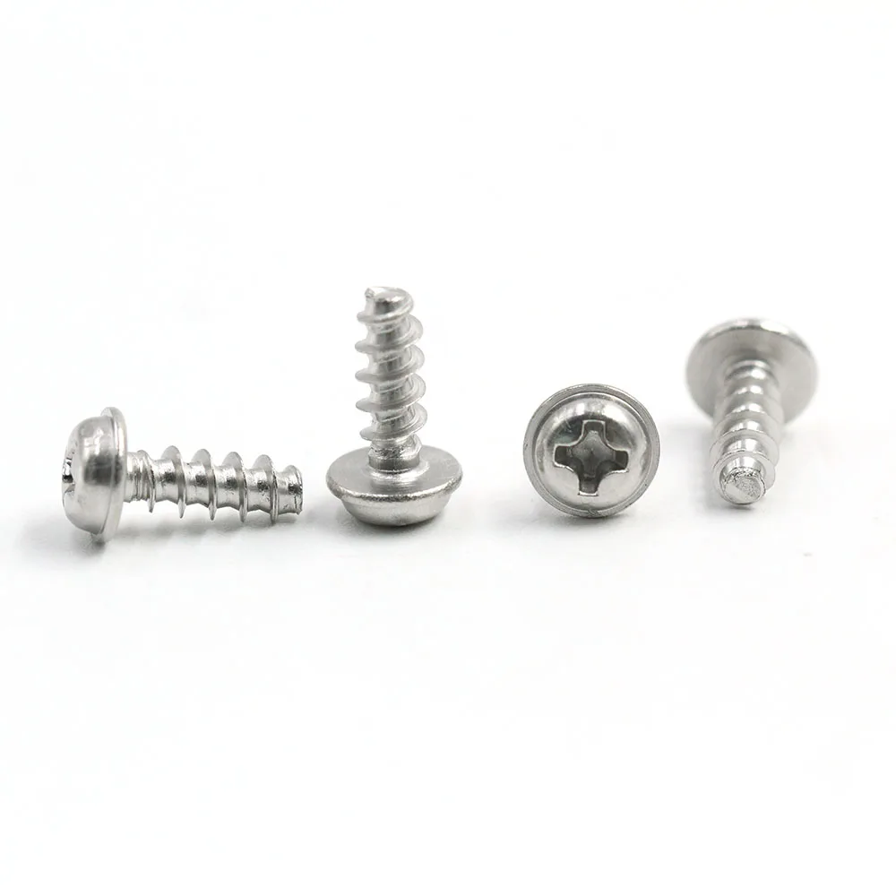 Micro Screws M1x3 Mini Tornillos Especiales 2mm 1cm Tornillo Ssd Flat/csk Head Self Tapping Screw De Acero Inoxidable