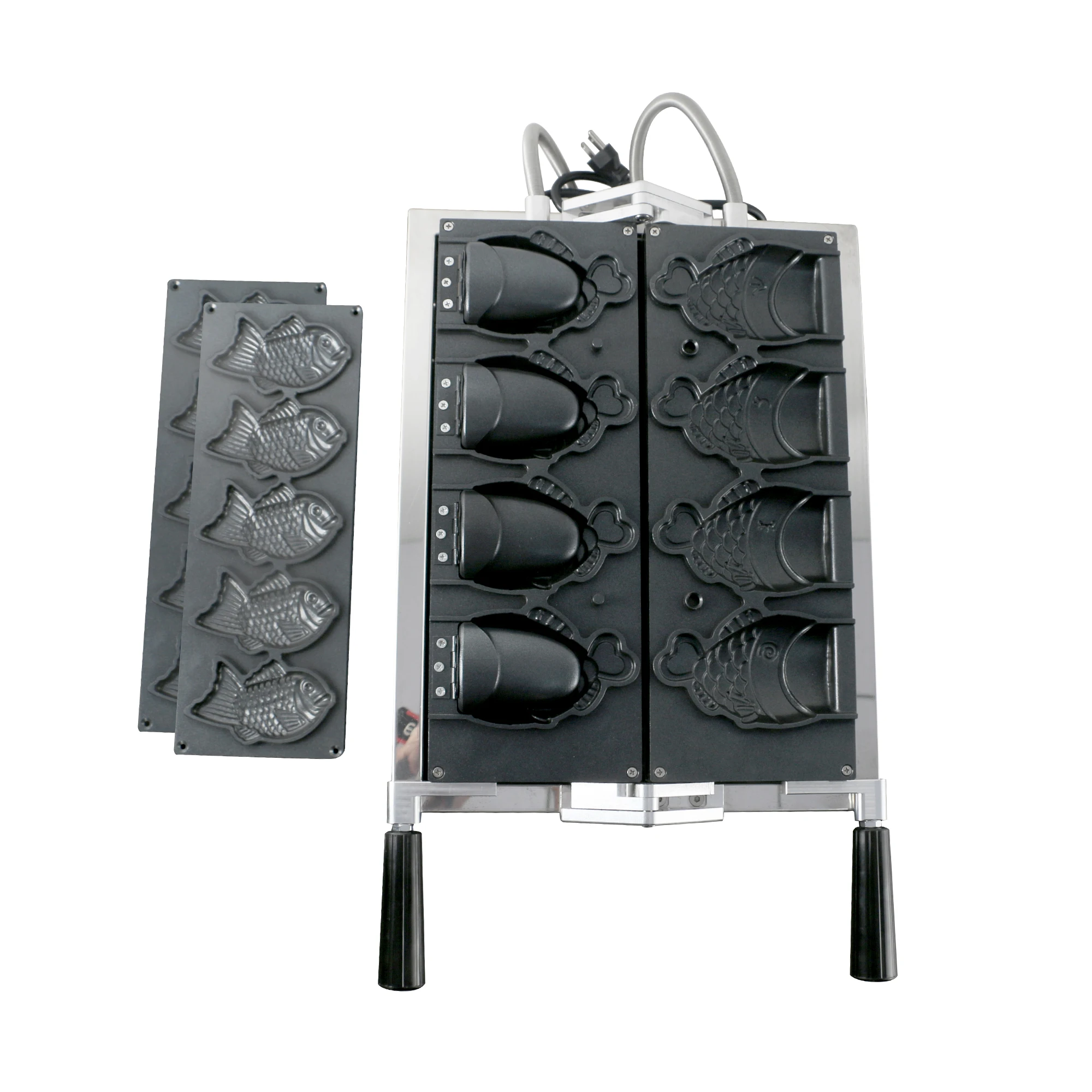 Snack Machine Commercial Mini Fish Shape Waffle Maker Taiyaki Making Machine with CE
