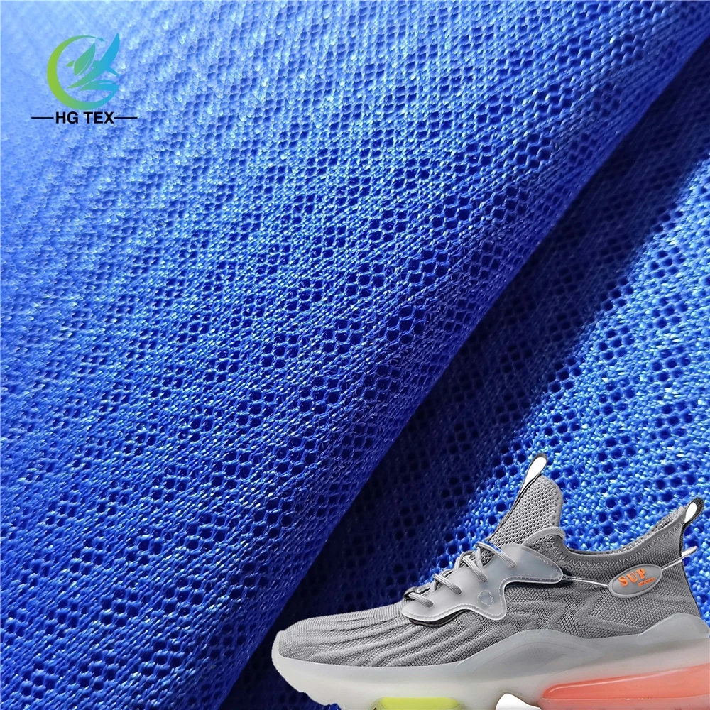 3D Air Spacer Polyester Sandwich Mesh Fabric for Sport Shoes