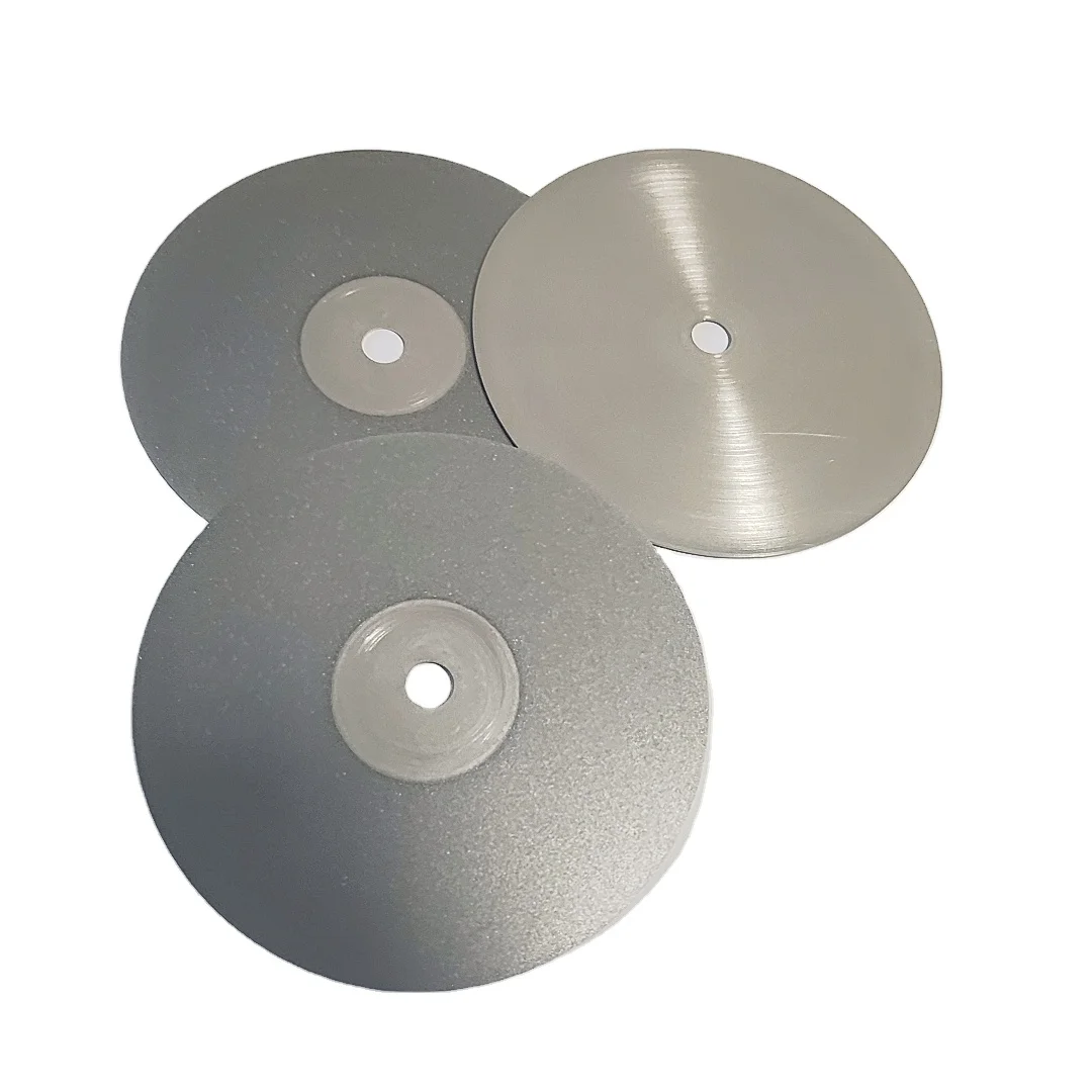 Lapidary gemstone jewelry tools electroplated diamond round lapping grinding polishing disc