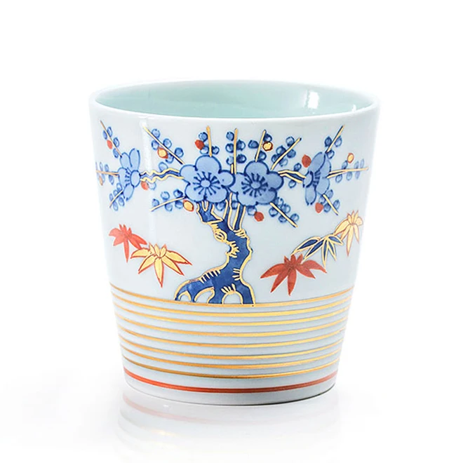 Arita Porcelain Bamboo Modern Color Quality Wholesale Coffee Ceramic Drink Cup Tea