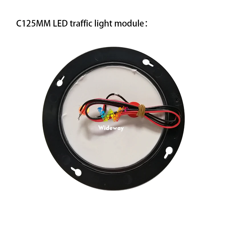 Pakistan IP65 UV protection PC125mm red yellow green feu de circulation LED traffic light assembly module