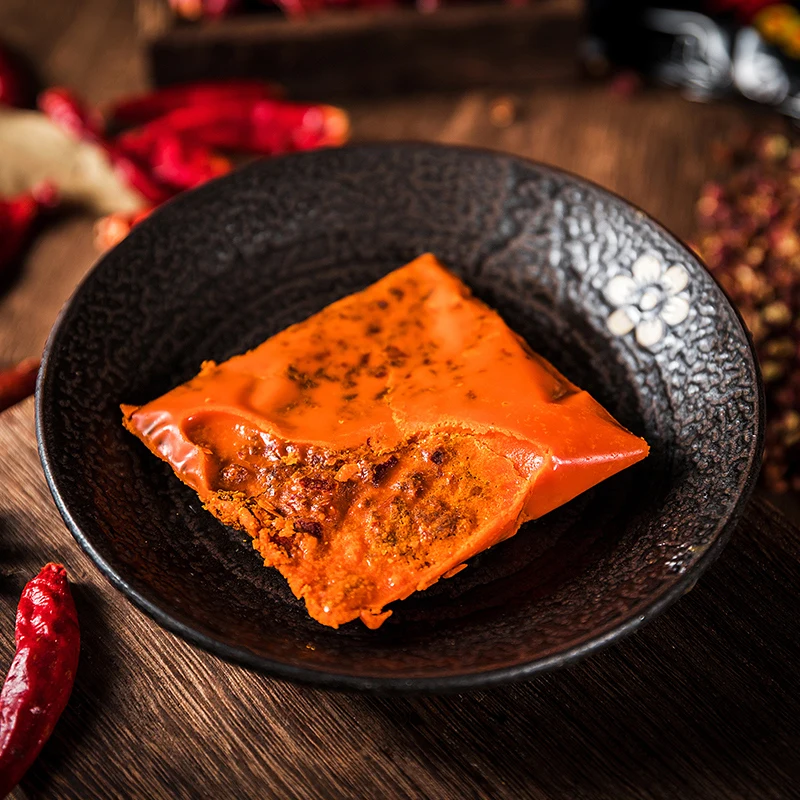 
butter hot pot seasoning Chinese hot pot sauce halal food seasonings 