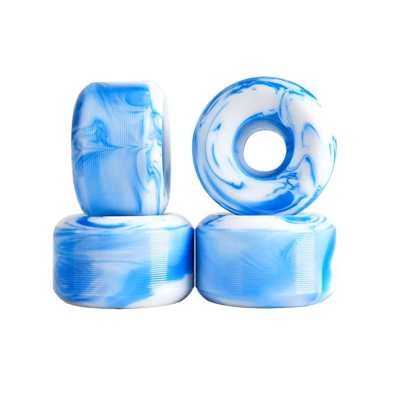 High Quality Pro Skateboard Wheels 50mm 51mm 52mm 53mm 54mm 58mm 100a 101a 102a 55D 57D Custom Skate Board Wheel with Logo