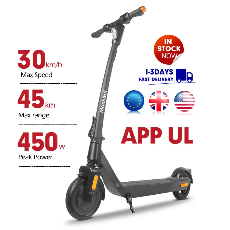 Mankeel; Быстрая доставка; Европейский склад M365 Pro для 2-колесный Скутер Складной складывающийся взрослых два колеса 350w 500w электрический