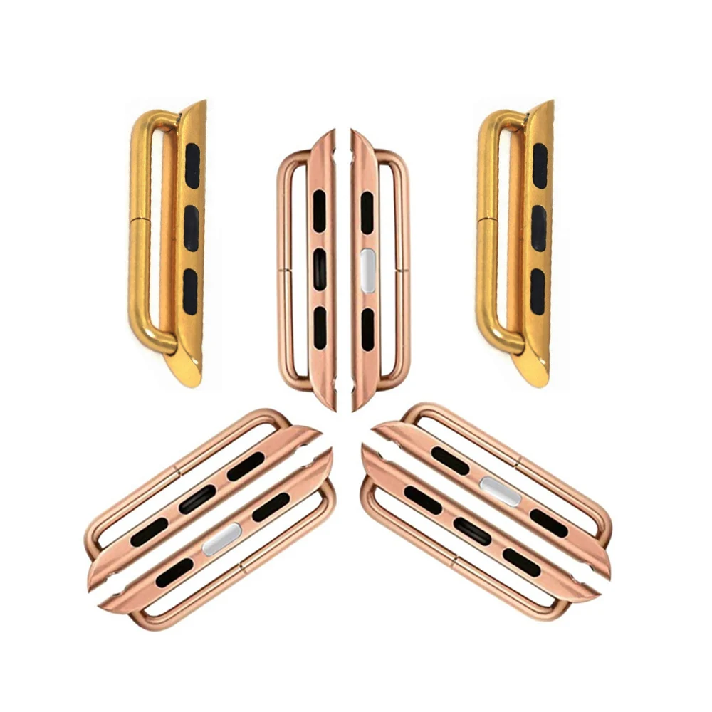 41mm 45mm Hot Sale Stainless Steel Watch Strap Adapters For Apple Watch Band Connector Adapter