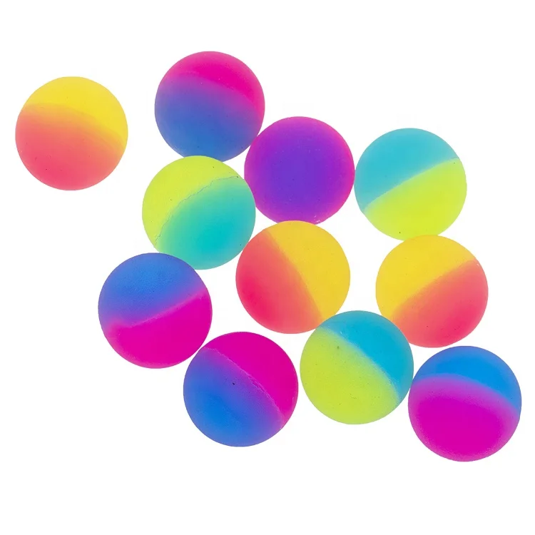 
Direct Deal Cheap 27mm 32mm 45mm Rubber Elastic Ball Toys For Children 