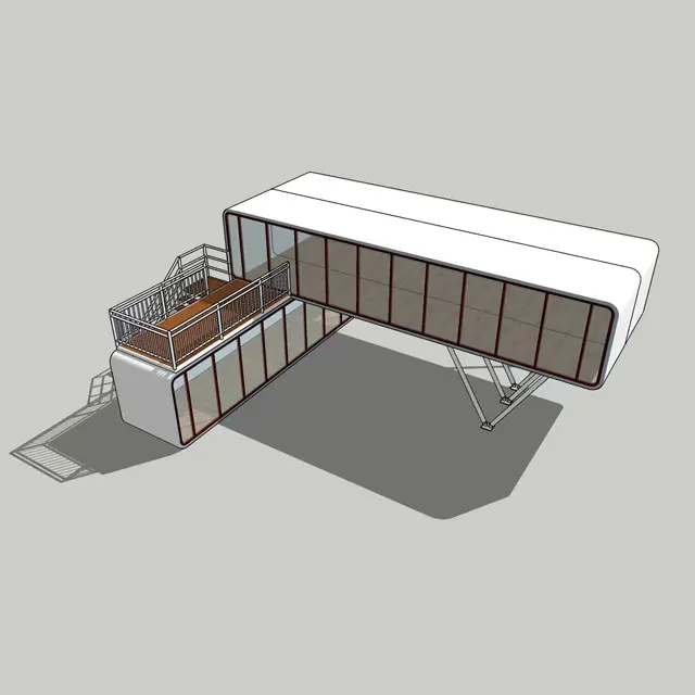 Prefab House Qatar Luxury Tiny Container Bar Alpicool Tree House Capsule Room Studio Shed Home Resort Cabin Tent Hotel Cabane