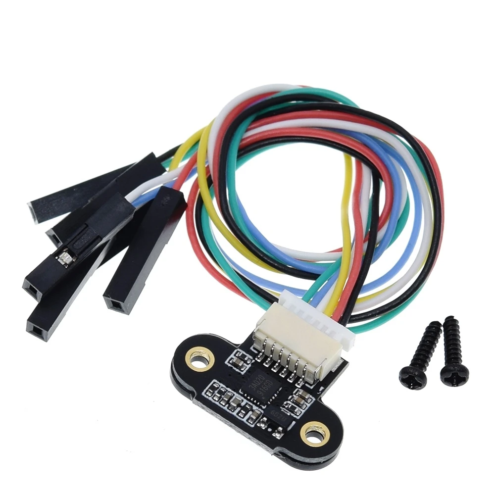 Интерфейс модуля датчика лазерного диапазона UART I2C IIC выход 3-5 в для a с кабелем TOF10120 10-180 см датчик расстояния RS232