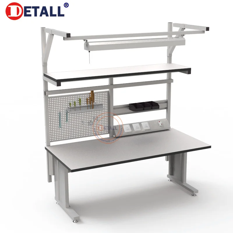 Рабочий стол Detall lab с деревянным столом для инженерной лаборатории