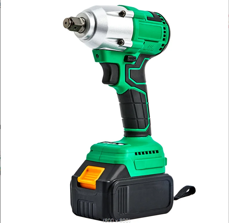 2023 Newest Adjustable Torque Lithium-ion Impact Wrench 300Nm 1/2 Inch Wireless High Impact Wrench Set With Battery Screw