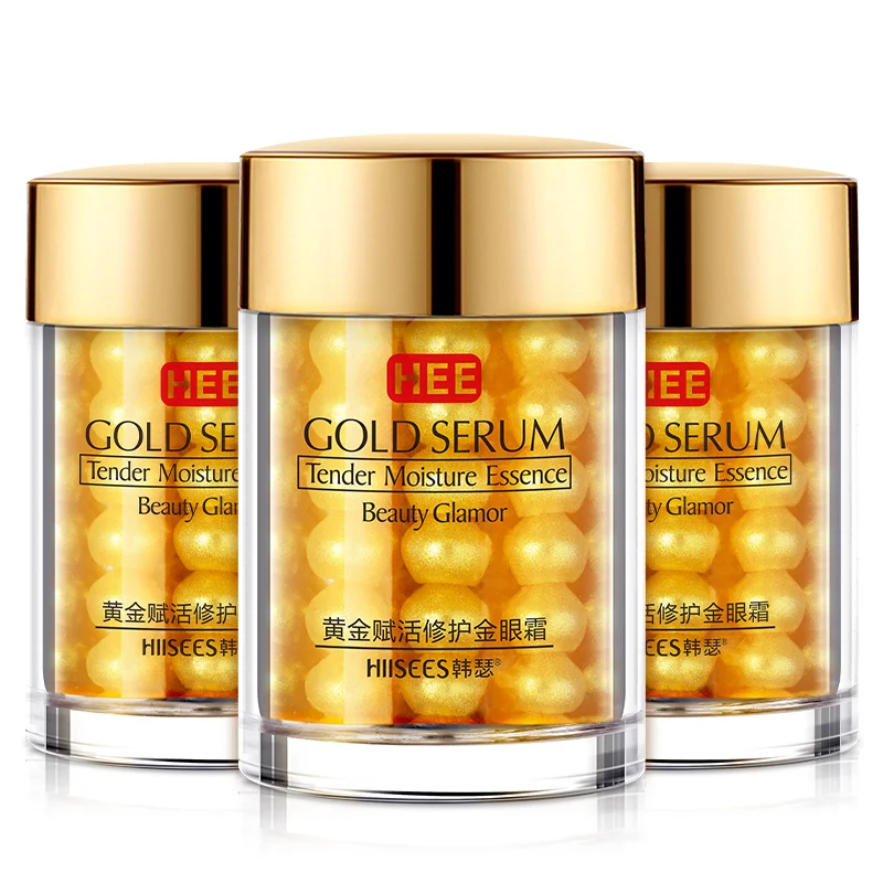 Wholesale private label best under dark circle 24k gold eye cream