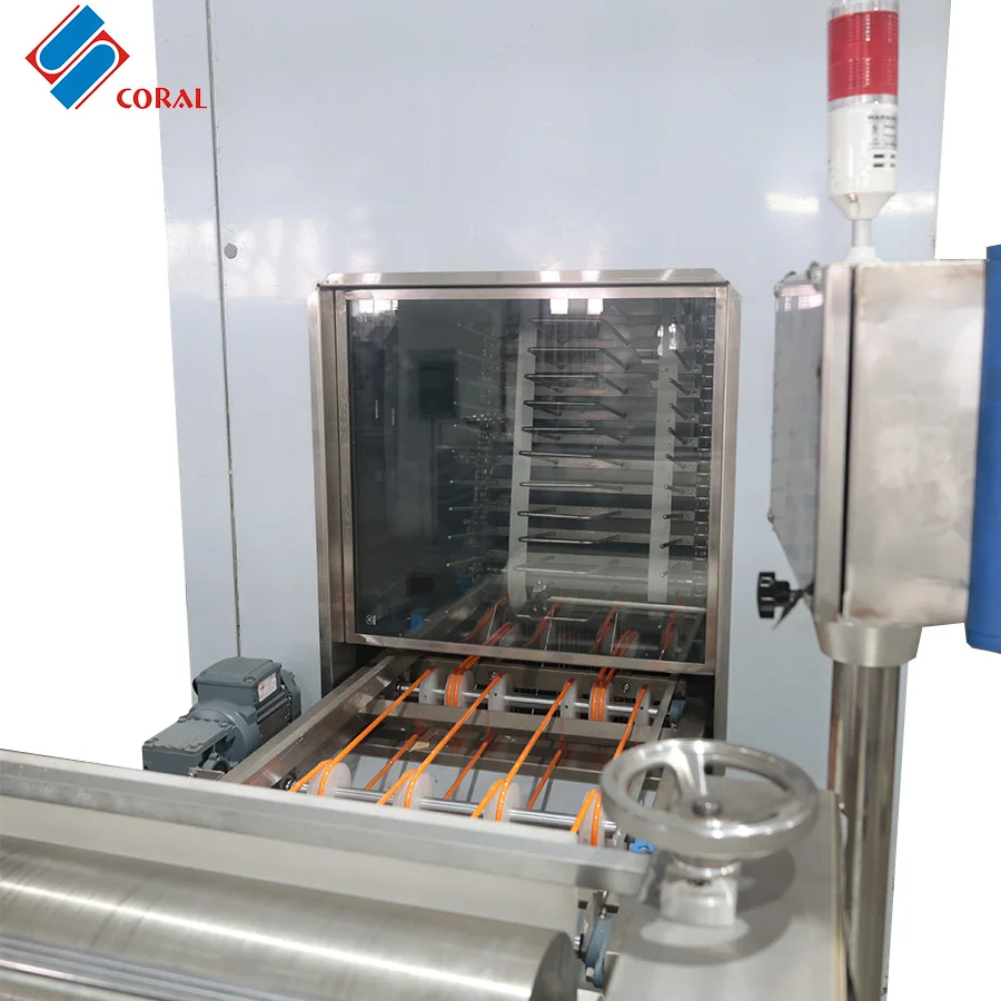 Professional Manufacturing Wafer Biscuit Production Line Freezer Electric Wafer Vertical Cooling Cabinet