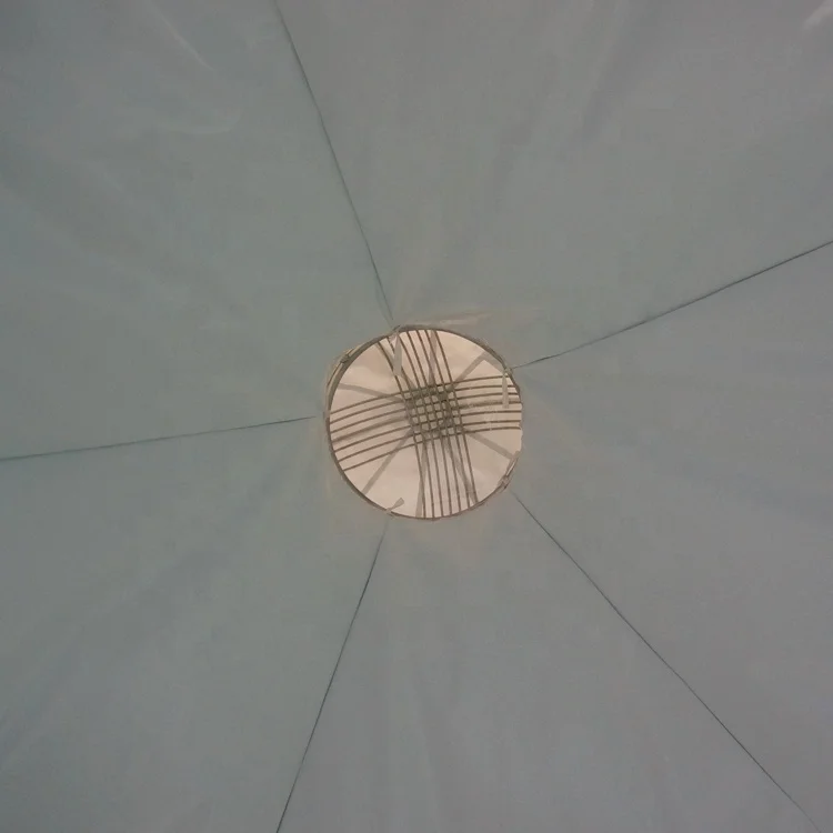 Outdoor camping tent inflatable glamping yurt tent on sale